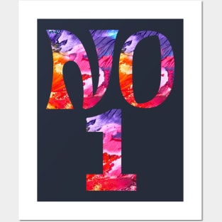 NUMBER ONE Posters and Art